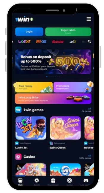 Play 1Win Casino App