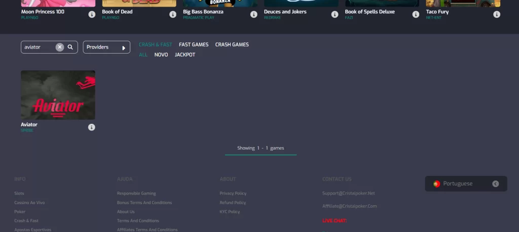 CristalPoker Aviator App