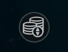 Set your total bet amount with this icon