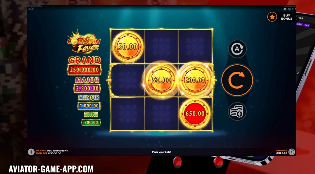 What is Coin Spin Fever Slot by Mancala Gaming