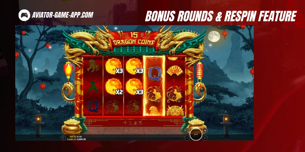 Bonus Rounds and Hold and Respin Feature