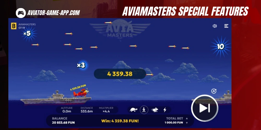 Special Features in Aviamasters