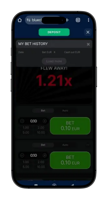 Aviator App Bet History