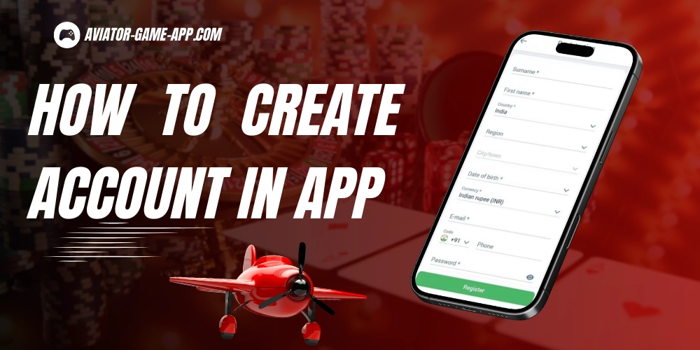 Aviator App Registration form