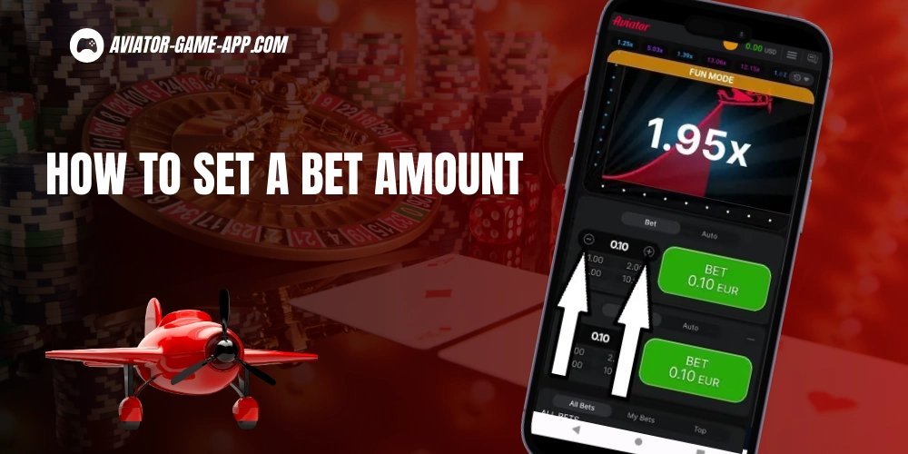 Aviator App Set a Bet Amount