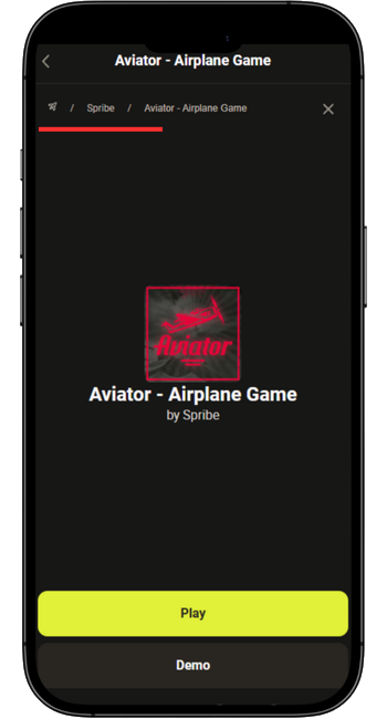 Go to the Aviator iOS App Page