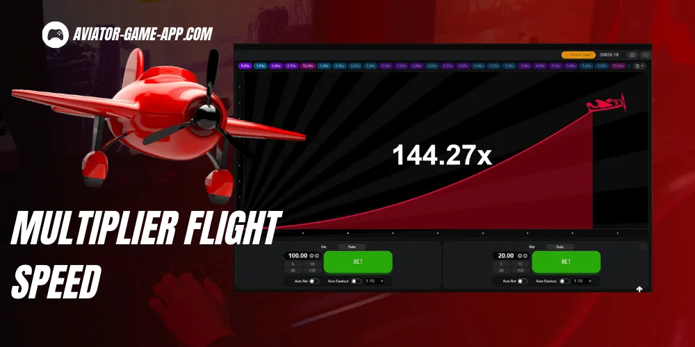 Multiplier Flight Speed