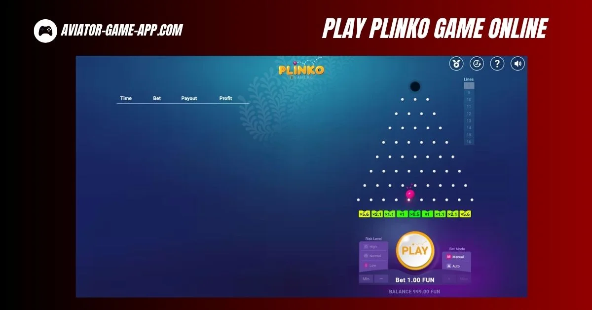 Play Plinko Game Online