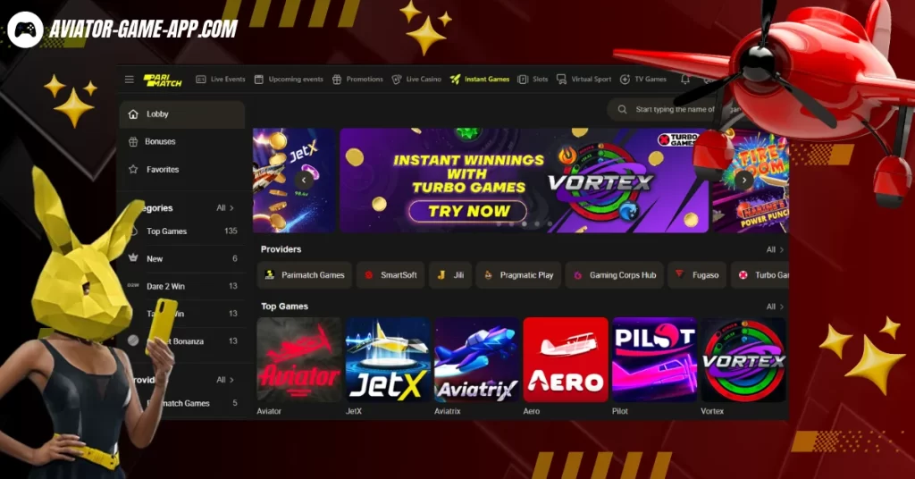 Where to Find Aviator on the Parimatch Site
